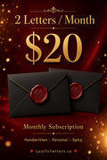 The Obsession – 2 Letters Monthly