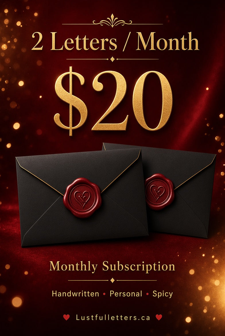 The Obsession – 2 Letters Monthly